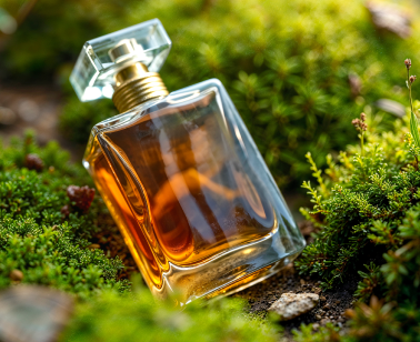 Top seller amber perfume bottle