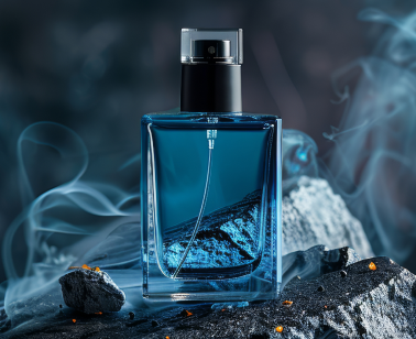 Top seller blue perfume bottle